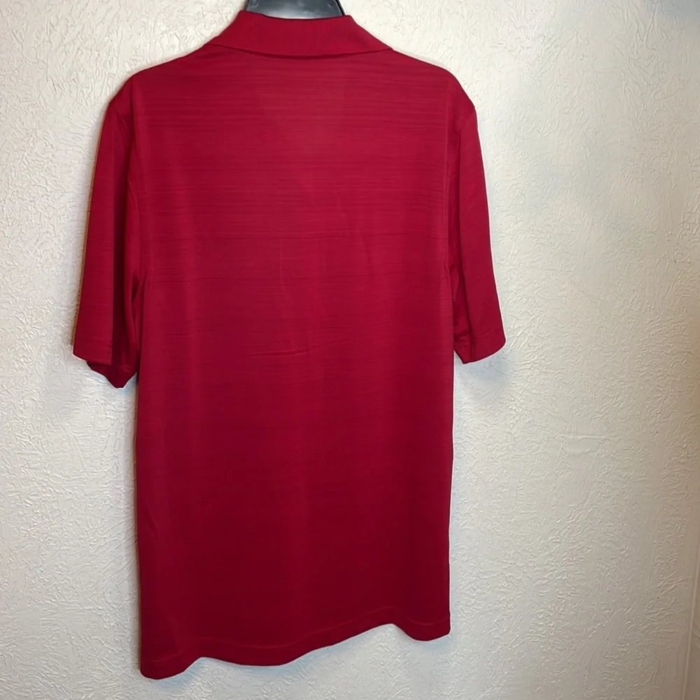 Croft & Barrow Mens Red Polo Quick Dry Shirt - Picture 4 of 8